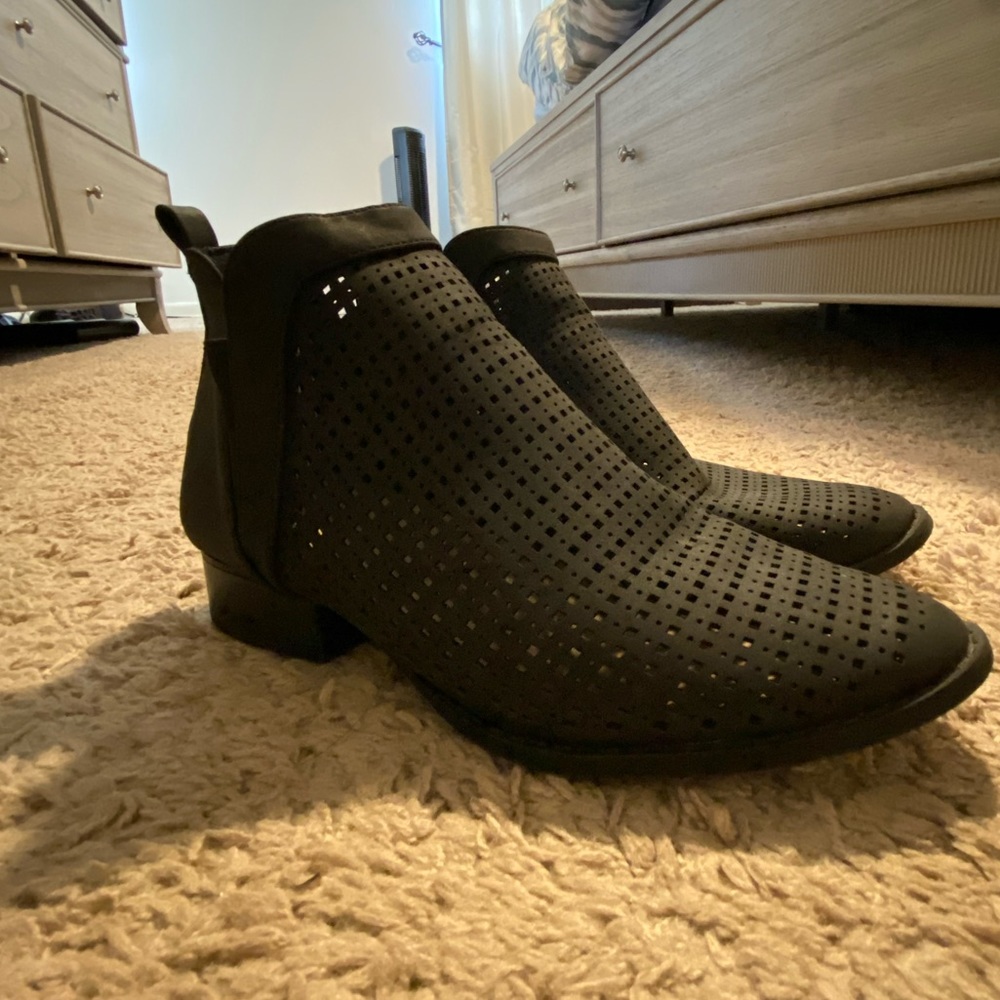Black booties